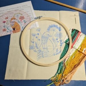 Embroidery Kit (Animal - fox)