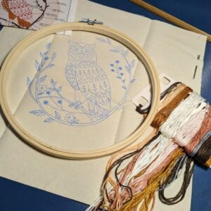 Embroidery Kit (Animal - owl)