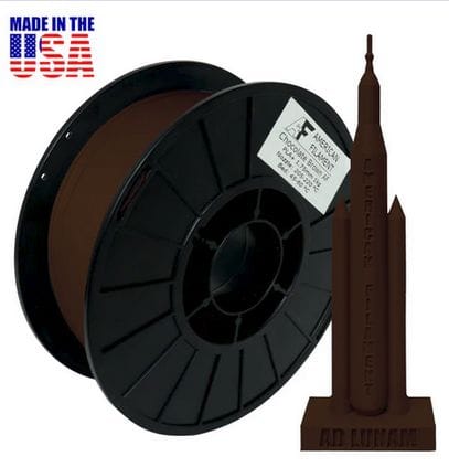 American Filament Chocolate Brown PLA