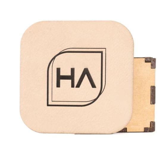 Cream/Black Leatherette