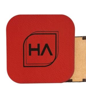 Red/Black Leatherette