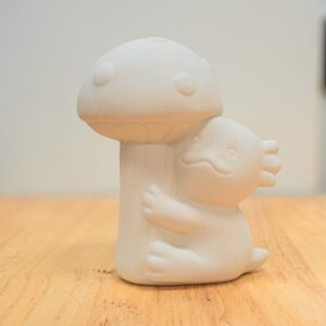 Mushroom Snuggler Figurine