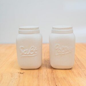Mason Jar Salt & Pepper Shakers