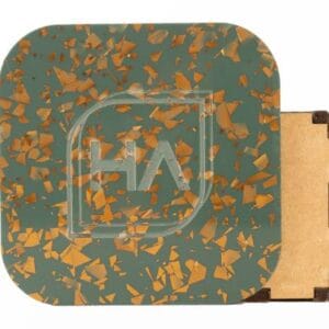 Dark Sage with Copper Flakes Cast Acrylic Sheet